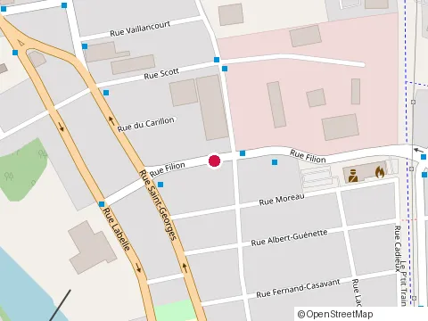Location of Commission Scolaire Sir Wilfrid at 457 Filion Rue, Saint-Jérôme