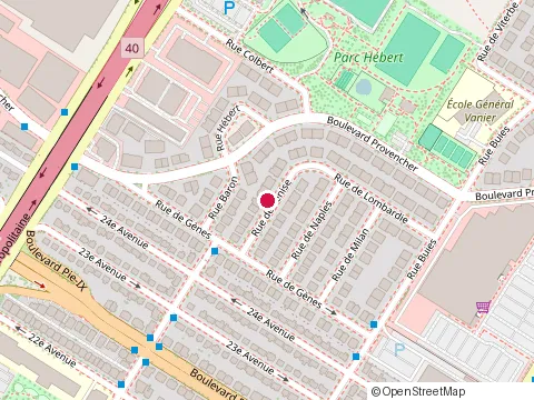 Location of Commissioner For Oaths at 4359 Rue de Venise, Montréal