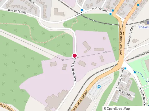 Location of Commonwealth Plywood Distribution at 1155 avenue de la Fonderie, Shawinigan