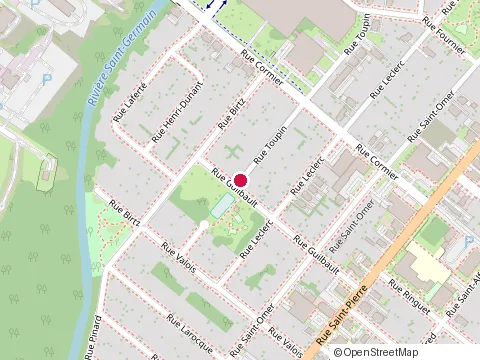 Location of Compagnie d'Assurance Su la at 514 Rue Toupin, Drummondville