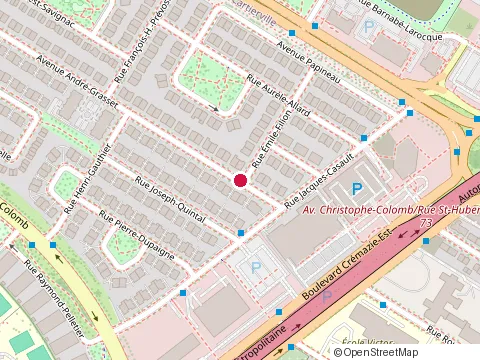 Location of Compagnie de Construction Edilbec Inc, la at 8517 avenue André-Grasset, Montréal