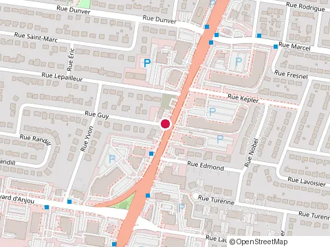 Location of Complexe de Réadaptation & de Medecine Sportive at 101 Boulevard Saint Jean Baptiste, Châteauguay