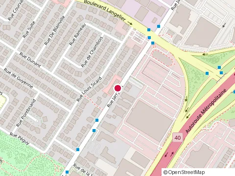 Location of Complexe la Providence at 6566 Rue Jarry E, Saint-Léonard