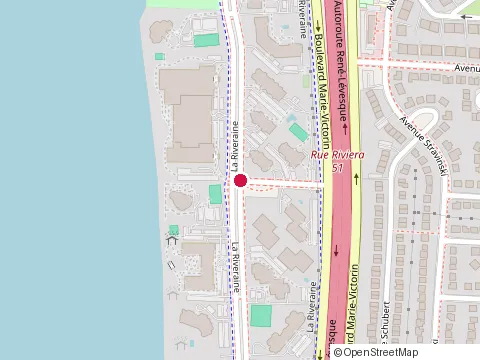 Location of Complexe le St-Laurent at 8025 Boulevard du St Laurent, Brossard