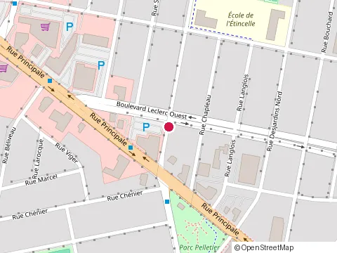 Location of Complexe Physio Mouvement Santé at 699 Rue Principale, Granby
