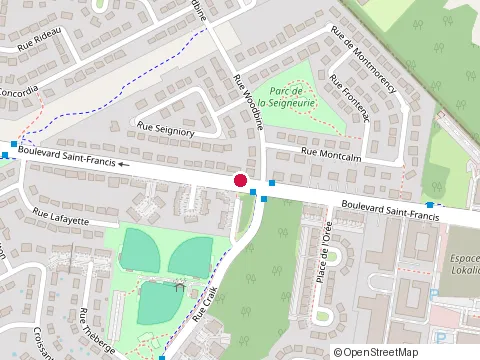 Location of Comprehensive Ecclesiology Inc at 285 Bd Saint-Francis, Châteauguay