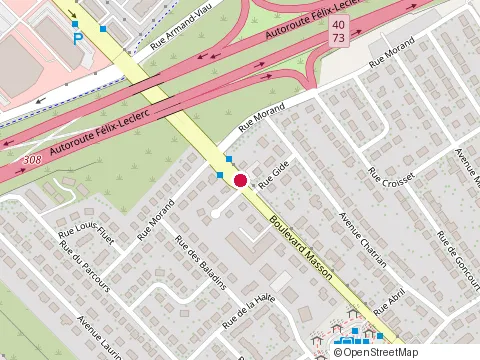 Location of Compt À Fisc at 3835 Boul, Québec