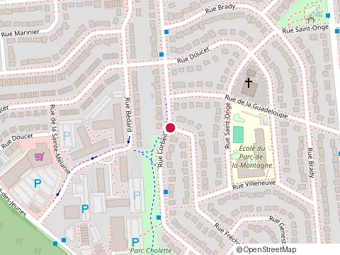 Location of Compt-Habilete Enr at 74 Rue Frechette, Gatineau