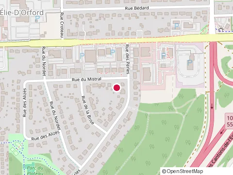 Location of Compt-Habilité Dynami-K Inc at 676 Rue Sainte-Julie, Sherbrooke