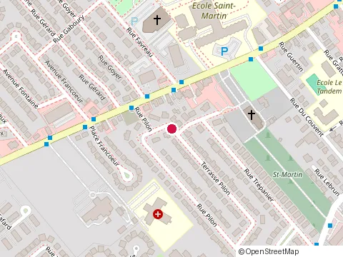 Location of Comptabilité Cederpoint Accounting at 1661 Terrasse Pilon, Laval