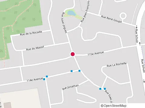 Location of Comptabilite Chantal Enr at 225 115E Av, Saint-Jérôme
