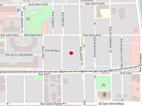 Location of Comptabilite Grl Enr at 15 Rue Beausejour, Saint-Jean-sur-Richelieu