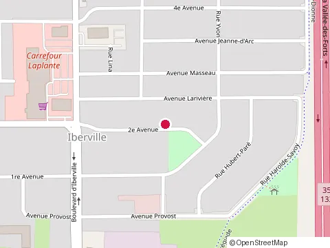 Emplacement de Comptabilite Jose Thuot au 524 2E Av, Saint-Jean-sur-Richelieu