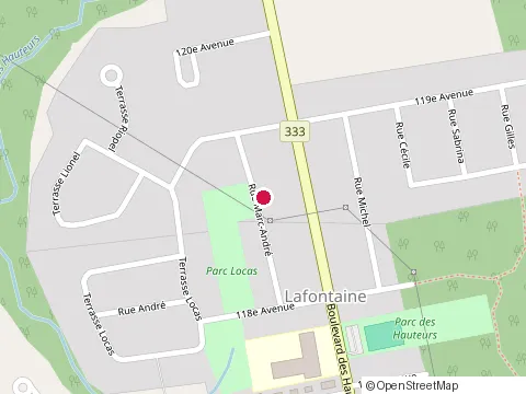 Location of Comptabilite Julie at 76 boulevard des Hauteurs, Saint-Jérôme