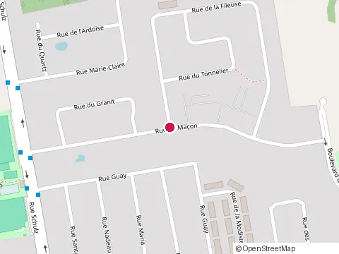 Location of Comptabilité Mario Joannette Inc. at Rue du Macon, Saint-Jérôme