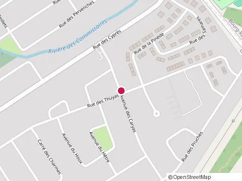Location of Comptabilité Nathalie Chicoine at 3808 avenue des Caryas, Québec