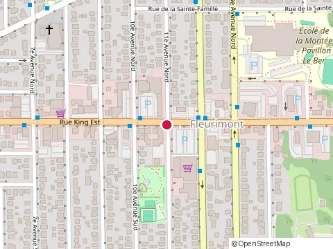 Location of Comptabilité S R d at 201-815 Rue King O, Sherbrooke