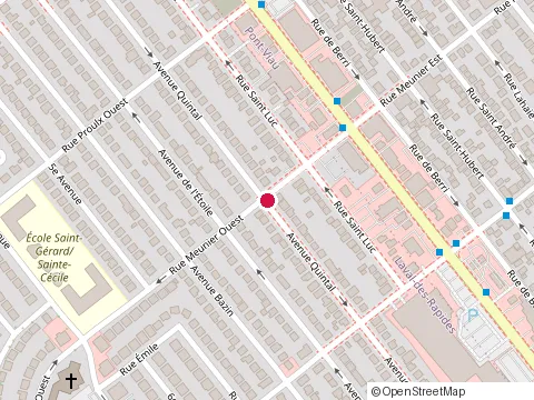 Location of Comptabilité Samuel Lhemery at 178 avenue Quintal, Laval
