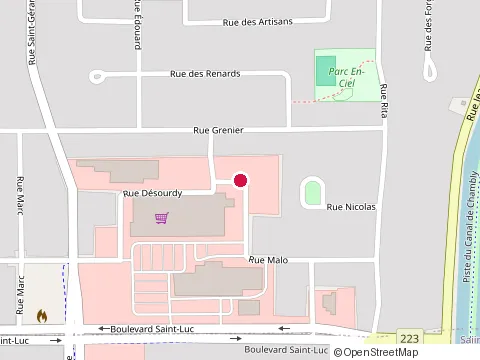 Emplacement de Comptabilite T G au 43 Rue Malo, Saint-Jean-sur-Richelieu