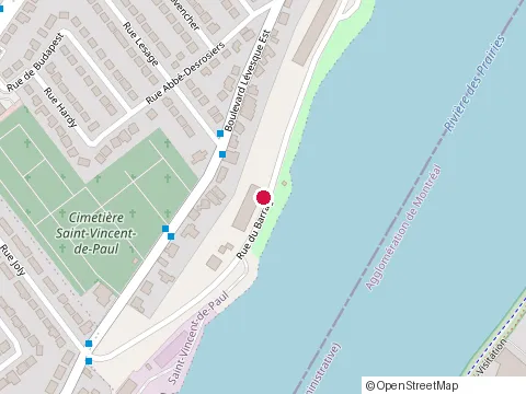 Location of Comptable #0182 at 3785 Rue du Barrage, Laval
