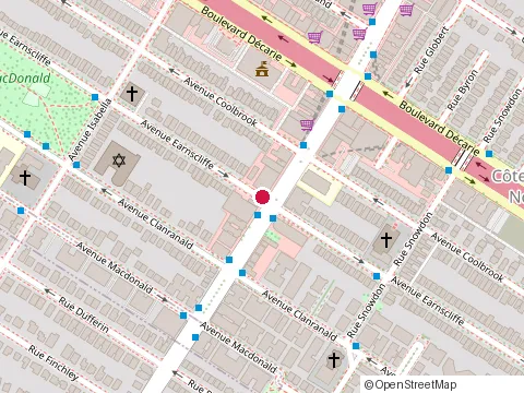 Location of Comptable Montréal S.E.F.C. Inc. at 5235 Earnscliffe Ave, Montréal