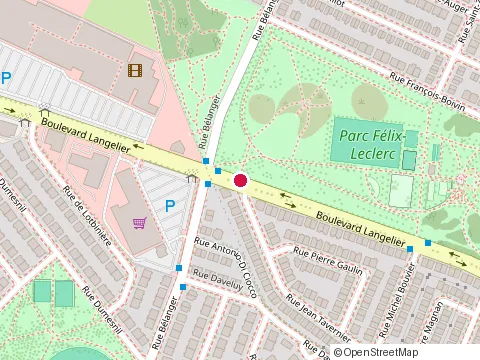 Location of Comptadirect.Com at 6824 Rue Jean-Tavernier, Montréal