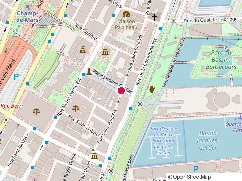 Location of Comptoir 400 at 400 place Jacques-Cartier, Montréal