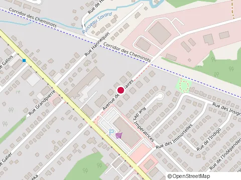 Location of Concept Excav-Action at 1643 des Affaires, Québec