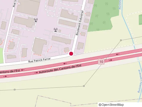 Location of Concept Giroux at 2001 Rue Patrick-Farrar, Chambly