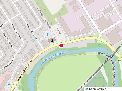 Location of Concept Habitats 2000 at 479 boulevard Père-Lelièvre, Québec