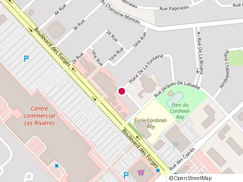 Location of Concept Laflamme Construction et Rénovation Inc at 1540 place de la Fontaine #2, Trois-Rivières