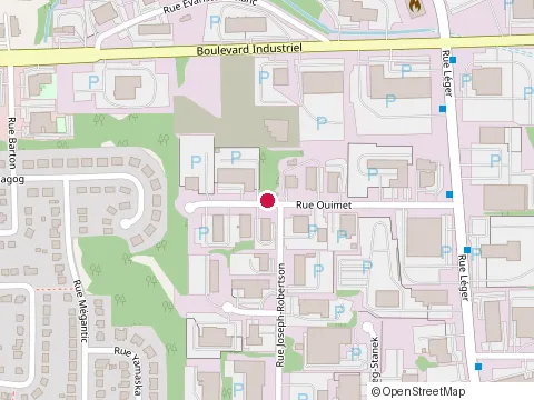 Location of Concept Multi Bois at 4396 Rue Ouimet, Sherbrooke
