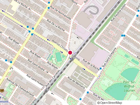 Location of Conception Olivera at 1125 Rue des Carrières, Montréal