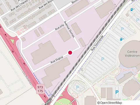 Location of Conception P C M at 386 Rue Dupuy, Québec