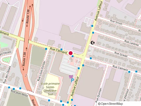 Location of Conception Plhp at 9595 Rue Clément, LaSalle