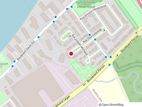 Location of Condo 7010 at 202-7010 Rue Paul-Letondal, Montréal