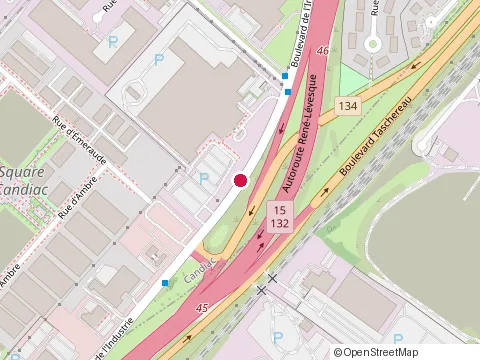 Location of Condos Sous les Arbres at 60 Rue d'Ambre, Candiac