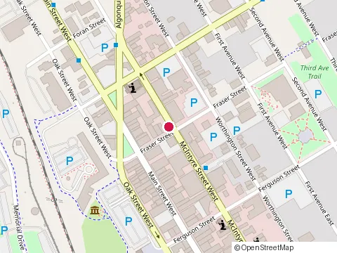 Location of Wallace Carr Klein & O'Hagan at 225 Mcintyre St W, North Bay