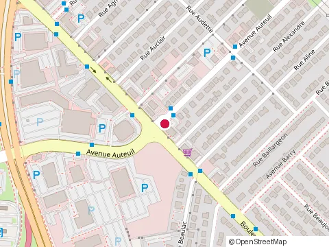 Location of Connexions Sante at 6049 avenue Auteuil, Brossard