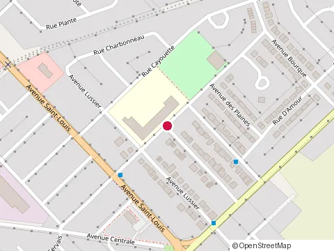Location of Conseil Quebecois du Sentier Transcanadien at 17460  avenue Saint-Onge, Saint-Hyacinthe