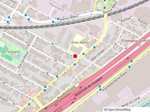 Location of Consortium Mr Canada Ltee at 55 avenue Ouellette, Lachine