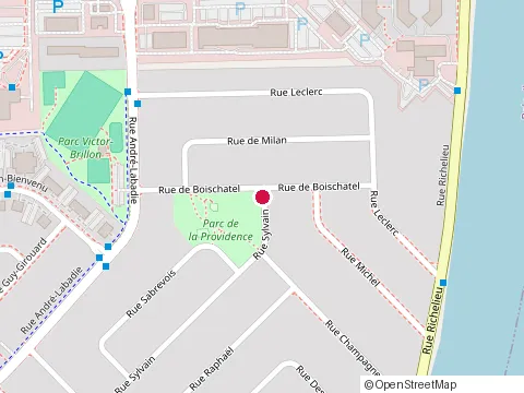 Location of Const Mario Mallette at 55 Rue Champagne, Beloeil