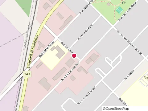 Location of Constniruction Piche et Picard at 261 de Lorimier, Joliette