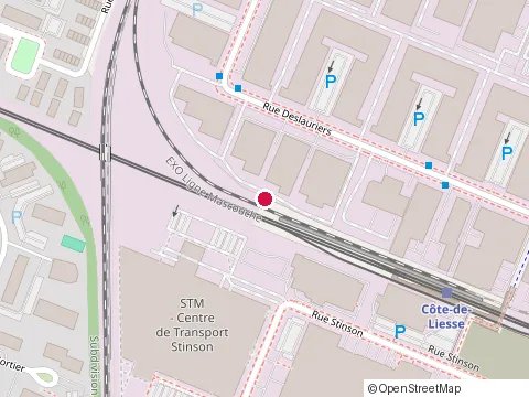 Location of Constratec Inc at 995 Rue Jules-Poitras Bureau 505, Montréal