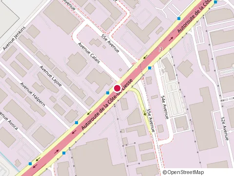 Location of Constructal at 9429 Cote de Liesse, Dorval