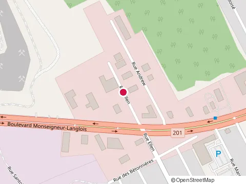Location of Constructeck at 612 Rue Andrew, Salaberry-de-Valleyfield