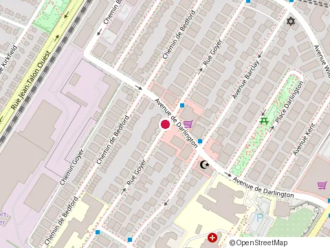 Location of Constructeurs de Qualité Inc. at 3055 Rue Goyer, Montréal