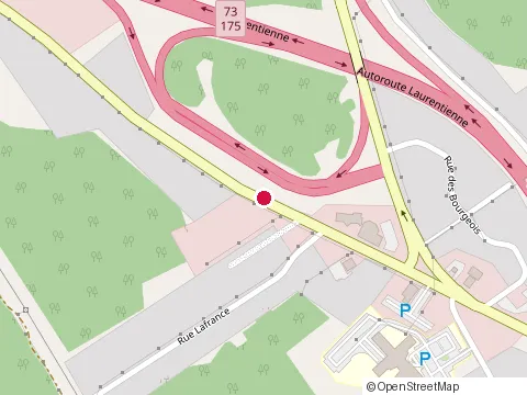 Location of Construction at 21105 boulevard Henri-Bourassa, Québec