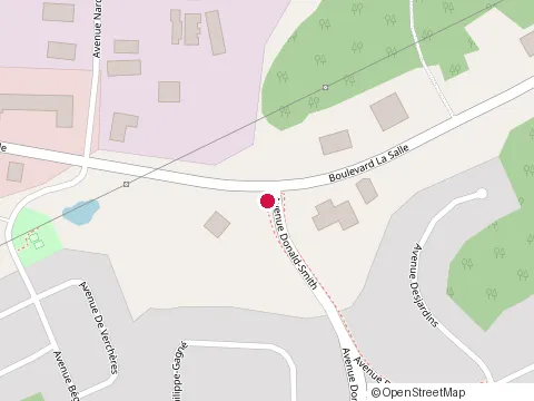 Location of Construction at 250 Boulevard la Salle, Baie-Comeau