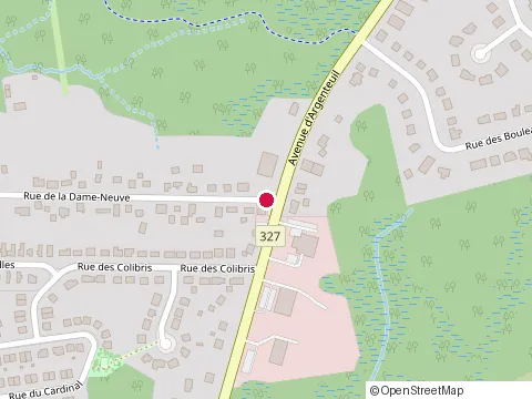 Location of Construction & Pavage d'Argenteuil Ltee at 42 Rue de la Dame-Neuve, Lachute